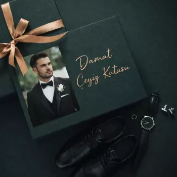 Klasik Damat Çeyiz Kutusu