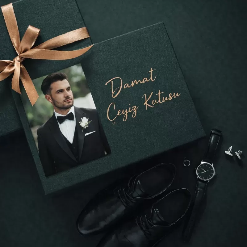 Klasik Damat Çeyiz Kutusu